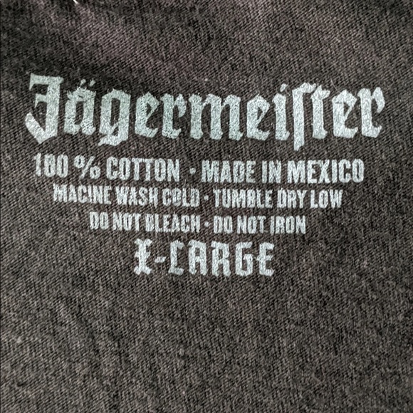 JAEGERMEISTER Black w Shiny Gold Deer - Picture 5 of 6